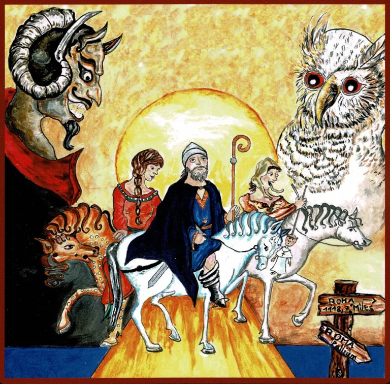 Illustration de l'auteur, Sabine ROSTAING, du TOME I de la Légende de Sygéric